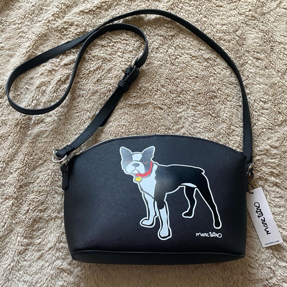 marc tetro Handbags - MARC TETRO Boston Terrier Purse